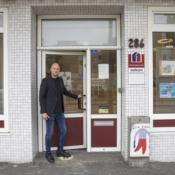 Sander Volger het je welkom bij Hypotheek Visie Amsterdam Nieuw West