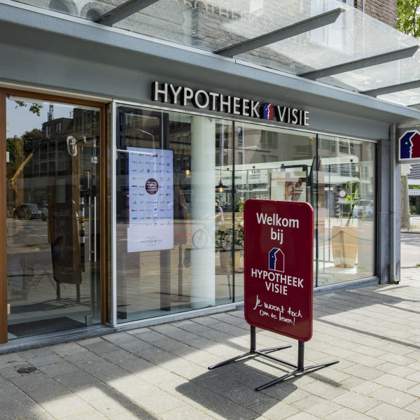 Achter deze gevel vinden de gesprekken plaats voor financieel advies.