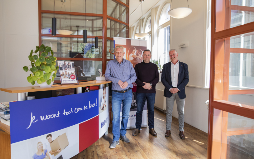 Het team van Hypotheek Visie Leeuwarden / It team fan Hypotheekfisy Leeuwarden