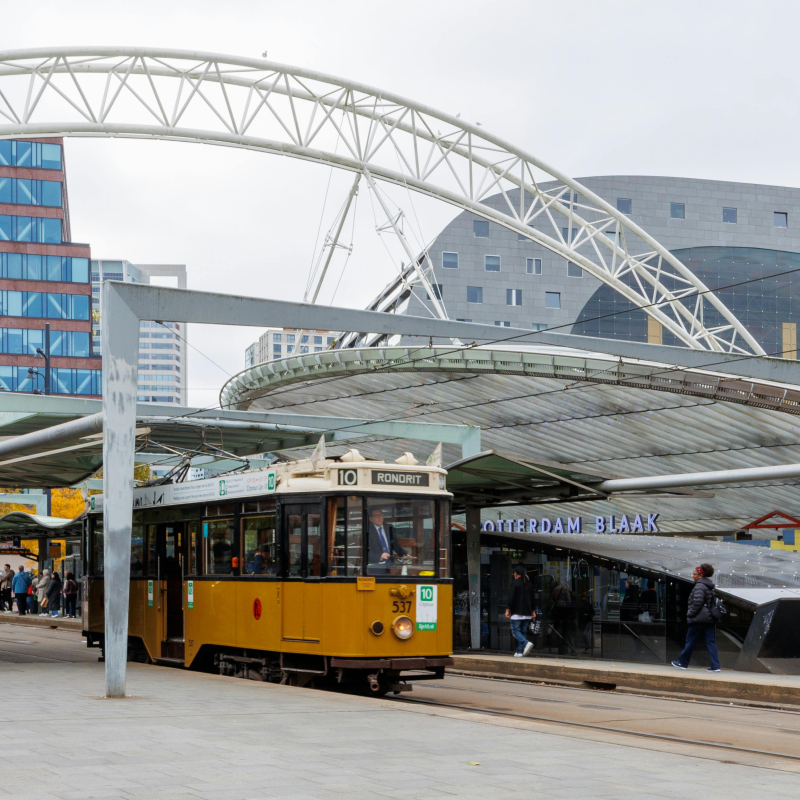 Rotterdam treinstation de Blaak