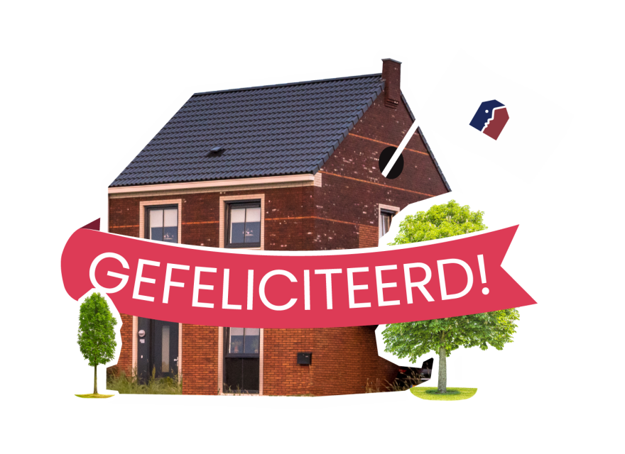 Gefeliciteerd! Je hypotheek is rond.